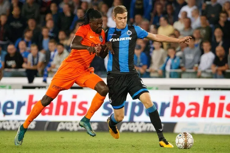 Club Brugge - Medipol Başakşehir maçından kareler