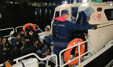 Bodrum’da 36 kaçak göçmen kurtarıldı