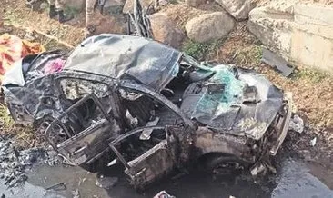 Taziye yolunda kaza: 2 ölü, 6 yaralı #sirnak