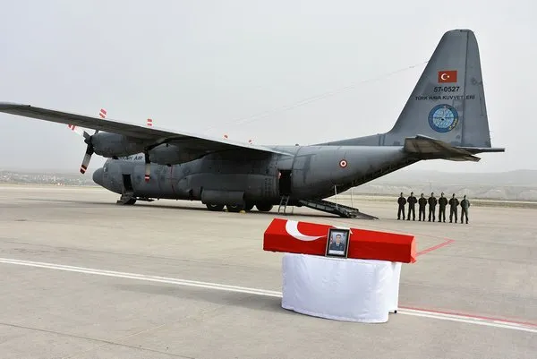 Şehit Pilot Üsteğmen Yasin Boy son yolculuğuna uğurlandı