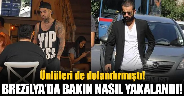 Sedat Doğan Brezilya’da yakalandı