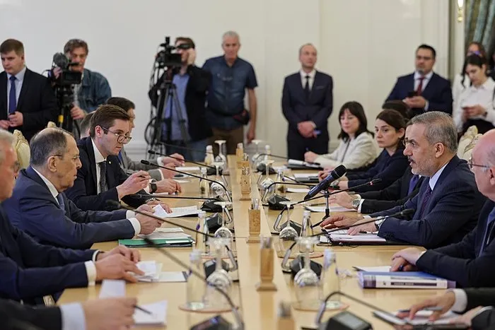 Bakan Fidan Rusya’da mevkidaşı Lavrov ile bir araya geldi