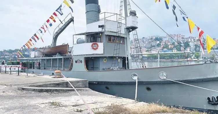 Nusret Mayın Gemisi Zonguldak’a demir attı