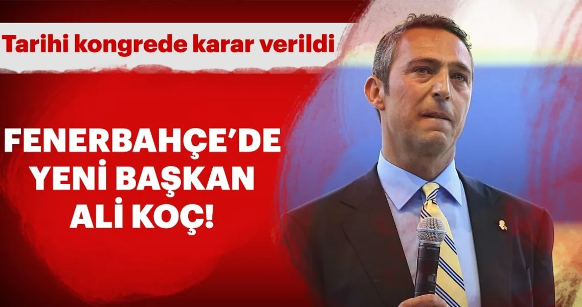 Fenerbahce Nin Yeni Baskani Ali Koc Spor Haberleri
