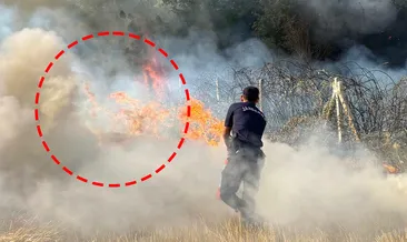 Yer Bilecik! Biçme makinesinden çıkan kıvılcım orman yangınına neden oldu: Aracın operatörü gözaltına alındı! #bilecik