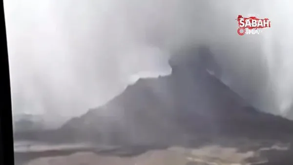 Peru'da Ubinas Yanardağı'ndaki patlama uydudan görüntülendi