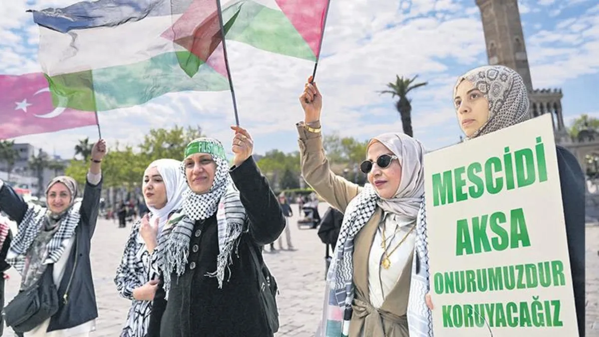 Siyonist vahşete karşı tek ses