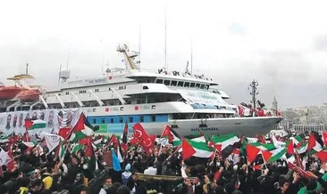 Rotamız Gazze yükümüz iyilik