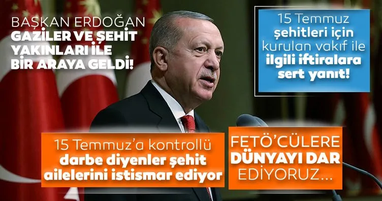 Son dakika: Başkan Erdoğan’dan net mesajlar: FETÖ’cülere dünyayı dar ediyoruz...