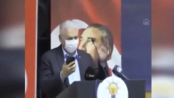 Başkan Erdoğan, Binali Yıldırım'ın telefonundan Gümüşhanelilere hitap etti