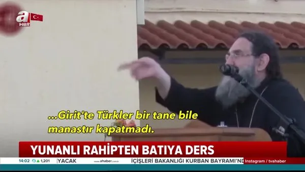 Yunan rahip Evangelos Papanikolaou'tan Yunanlıları şoke eden Ayasofya Camii açıklaması | Video