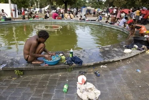 Haiti'de depremin ardından