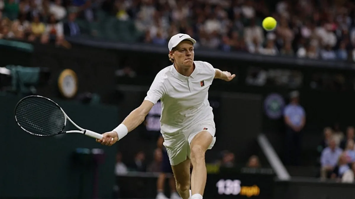 Sinner, Wimbledon'da çeyrek finale çıktı!