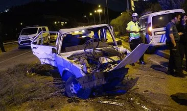 Burdur - Otomobiliyle kaçan sürücü, ekip aracına ve otomobile çarptı: 3'ü polis, 10 yaralı #antalya