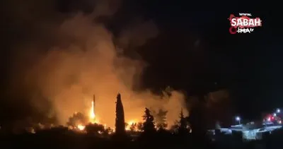 Yunanistan’ın Sisam Adası’ndaki göçmen kampında yangın | Video