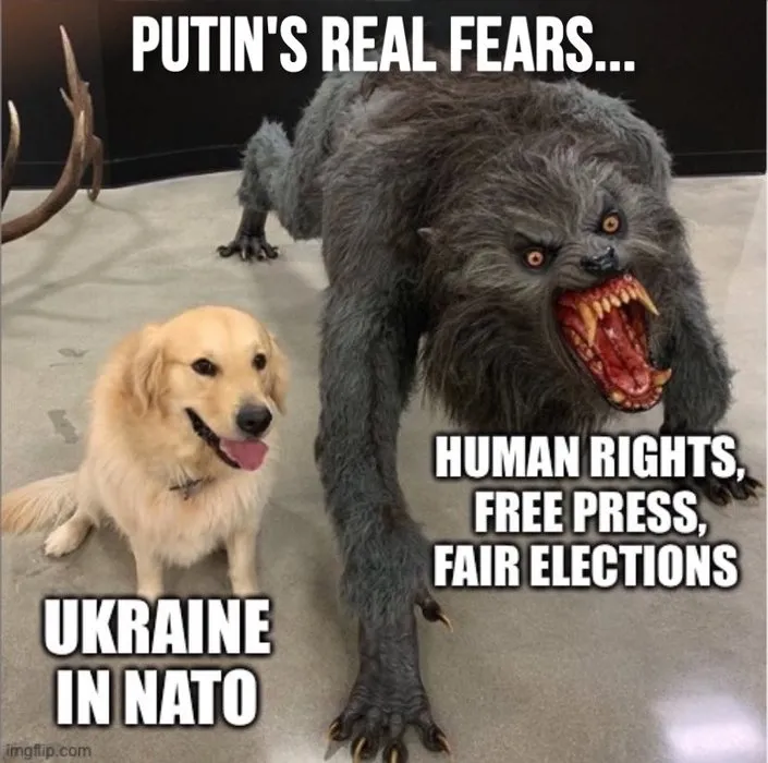 Bu resim Putin’i kızdıracak! Ukrayna’dan trol paylaşım...