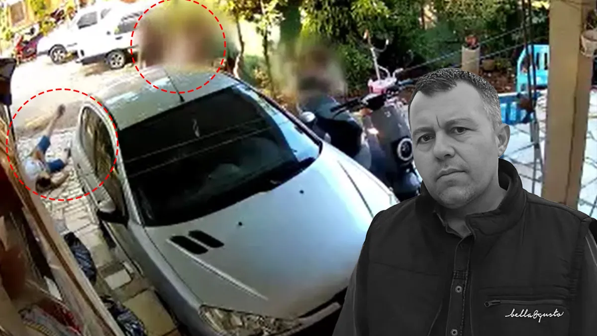 Kapı gıcırtısı yüzünden dehşet saçmıştı! Baba gözyaşlarıyla toprağa verildi: Cinayet anına ait görüntüler kan dondurdu!