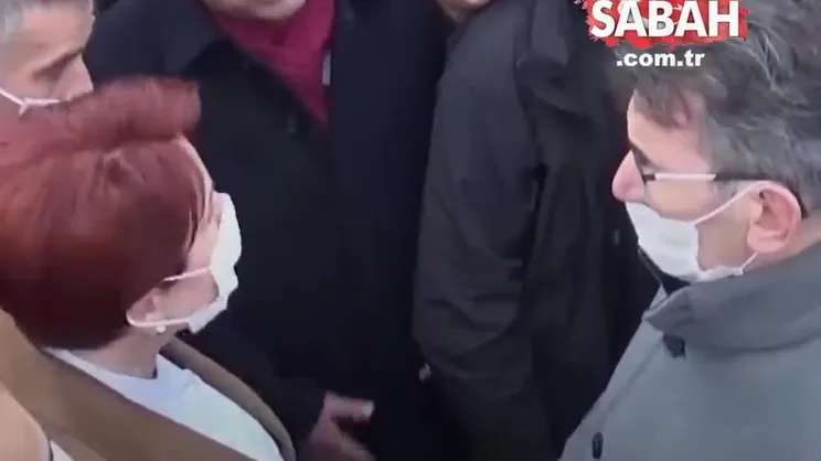 İYİ Parti mitinglerinde olaylar bitmiyor! Soru sormak isteyen vatandaşı tehdit edip yaka paça attılar | Video