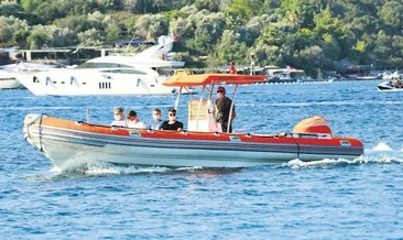 Sosyetenin gözdesi deniz taksiler