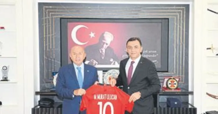 TFF Başkanı’ndan teşekkür ziyareti