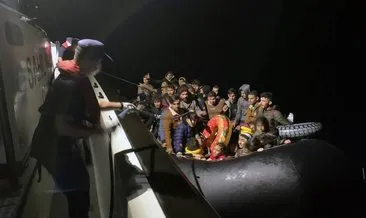 Muğla’da 19 düzensiz göçmen kurtarıldı, 69 göçmen yakalandı