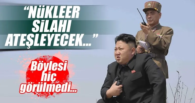 Kim Jong Un: Nükleer silahları ateşleme düğmesi masamda