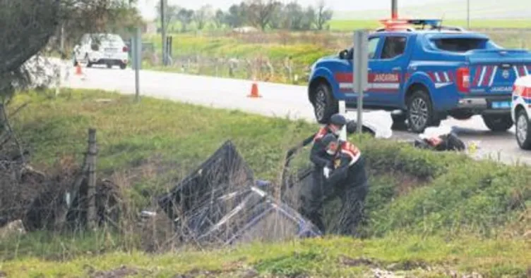 Su kanalına uçan araçta 2 kişi öldü