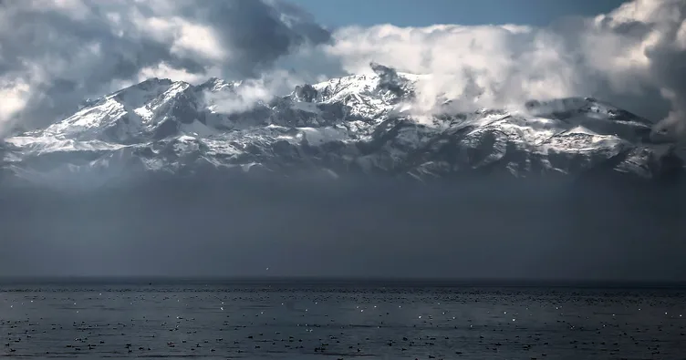 Anamas Dağı’nda büyüleyici manzara...