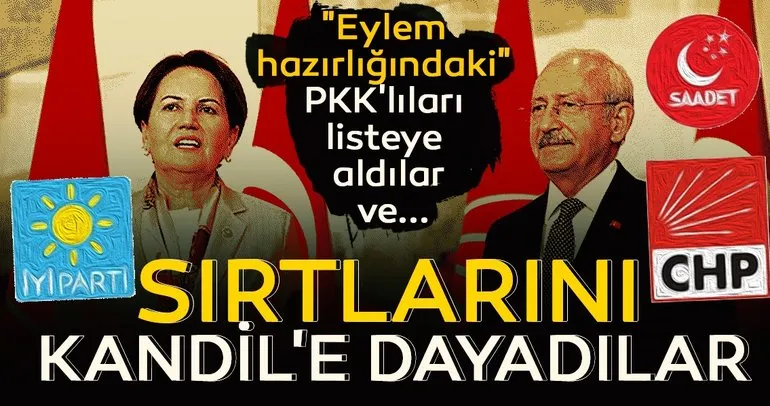 Sırtını Kandil'e dayadı