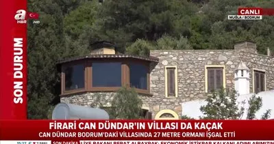 Sözcü Yazarı Yılmaz Özdil’den sonra firari Can Dündar’ın Bodrum’daki lüks villası da kaçak çıktı | Video