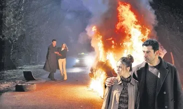 Doğan gemileri yakıyor