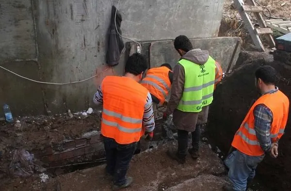 İnşaat temelinden çıkanlar şaşırttı!