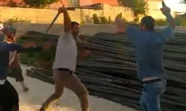Sopalarla saldırdılar! Çocukların kavgası meydan savaşına dönüştü Sopalarla saldırdılar! Çocukların kavgası meydan savaşına dönüştü