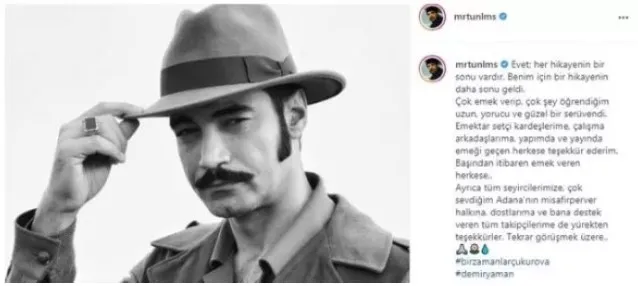 Bir Zamanlar Çukurova'dan Murat Ünalmış (Demir) ayrıldı mı, öldü mü? Bir Zamanlar Çukurova Demir öldü mü, yeni sezonda yok mu?