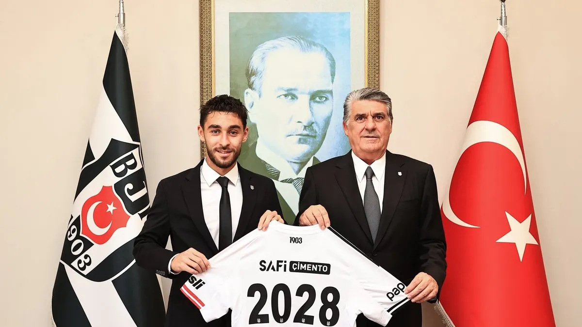 Beşiktaş, Kartal Kayra Yılmaz ile nikah tazeledi! Beşiktaş, Kartal Kayra Yılmaz ile nikah tazeledi!