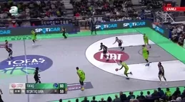 TOFAŞ 70-77 Beşiktaş GAİN 3. Periyot Sonucu
