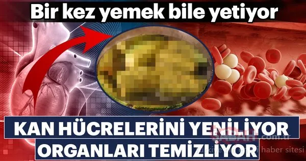 Bir kere yemek bile yetiyor!