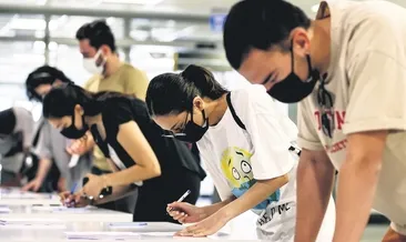 Gençler aşıya koştu