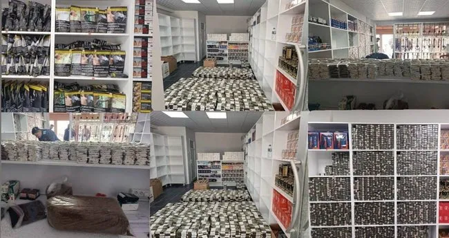 500.000 kg tütün ele geçirildi