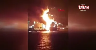 İzmir Aliağa Limanı’ndaki gemide patlama: 1 ölü, 16 yaralı!