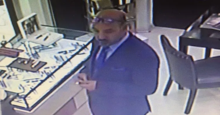 10 bin liralık kalemi böyle çaldı