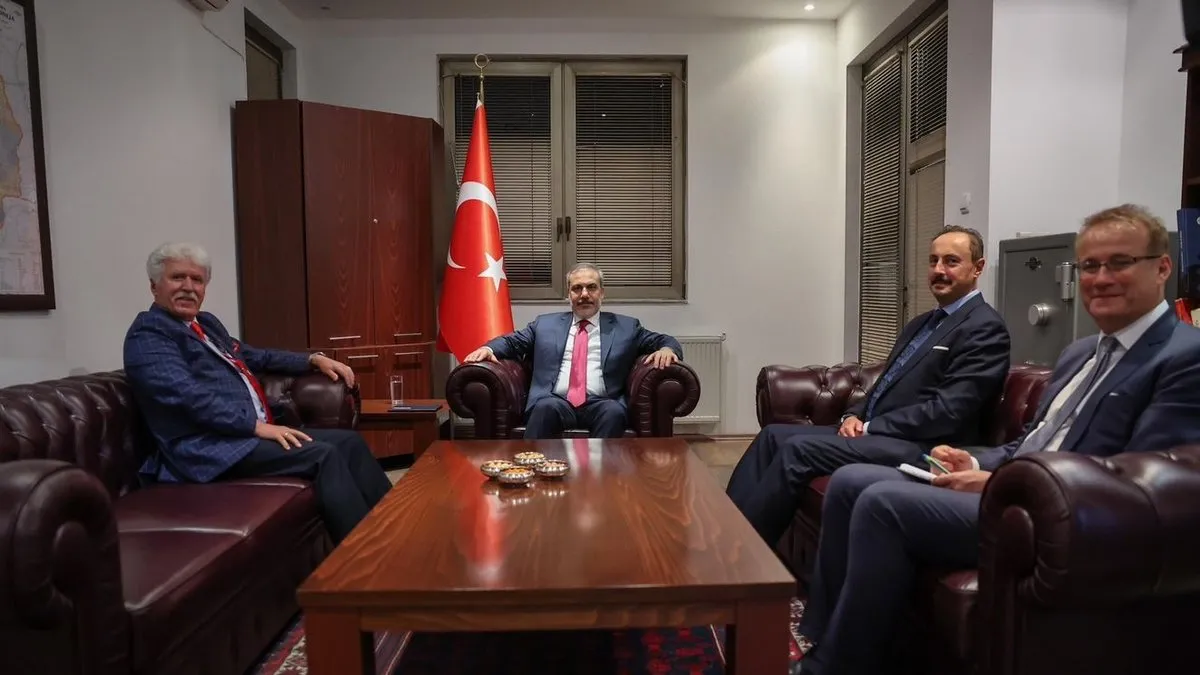 Dışişleri Bakanı Hakan Fidan'dan Üsküp'te önemli temaslar