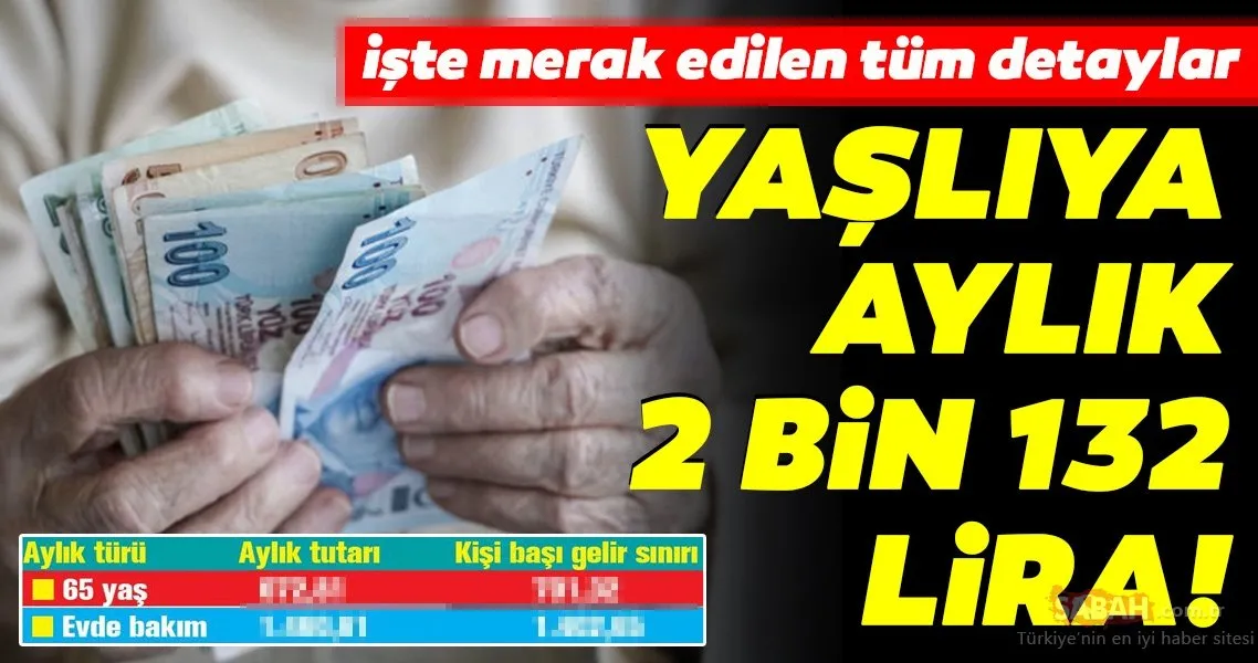 yasli icin ayda 2 132 tl 65 yas ayligi ve evde bakim destegi ne kadar oldu galeri ekonomide bugun yasli icin ayda 2 132 tl 65 yas ayligi ve evde bakim destegi ne kadar oldu galeri ekonomide bugun