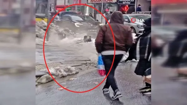 SON DAKİKA: İstanbul'da yeraltından çıkan korkutucu dumanın sebebi ortaya çıktı | Video