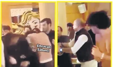 Emrecan Sabancı ünlü mekanda kavga çıkardı
