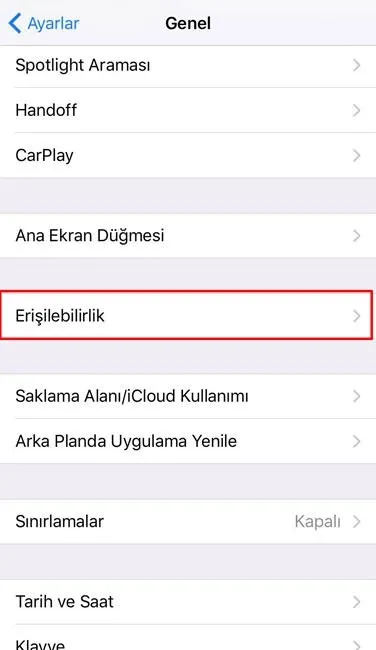 iphone 6s ve iphone 7 de 3d touch ayari