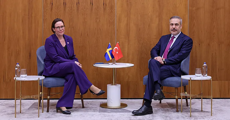 Dışişleri Bakanı Fidan İsveçli mevkidaşı ile görüştü