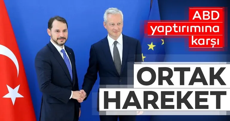 ABD yaptırımına karşı ortak hareket