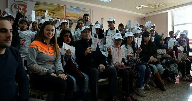 Erzurumlu öğrenciler Bursa’ya uğurlandı