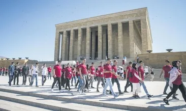 Şehit ve gazi çocukları Anıtkabir’de